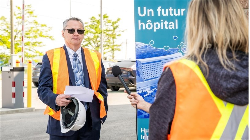 Martin Ouellet, directeur des projets majeurs d'infrastructures