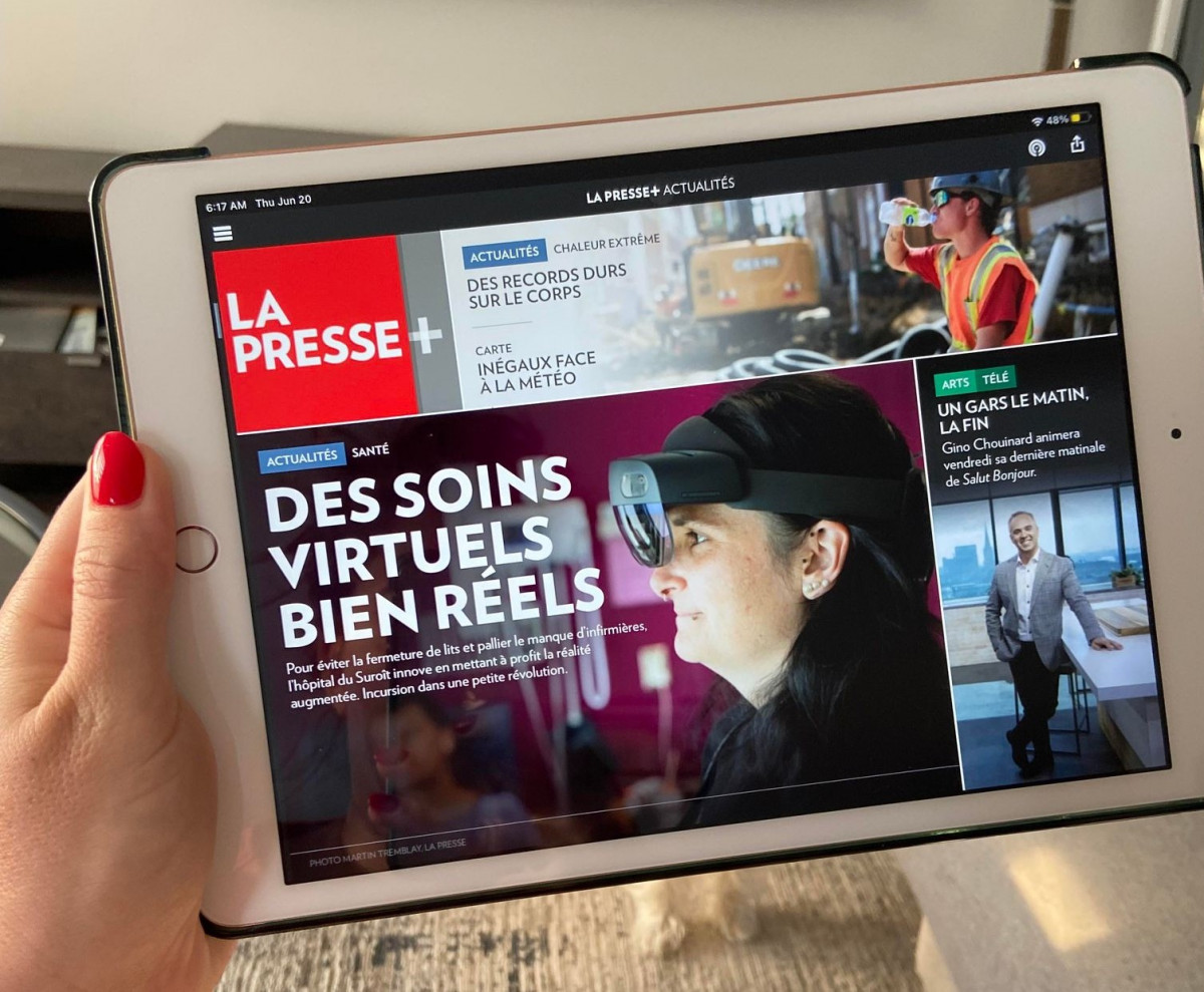 une-la-presse-ipad